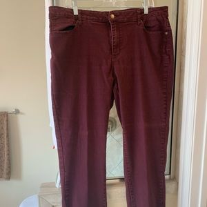Westport Burgundy Pant